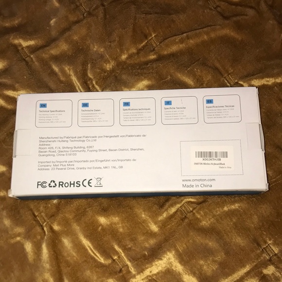 Wireless Keyboard By Omoton, from Amazon - Picture 5 of 12